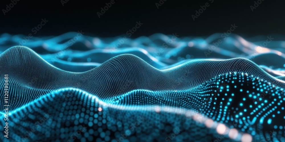Data pattern technology backdrop in dark blue colors Data pattern technology backdrop in dark blue colors