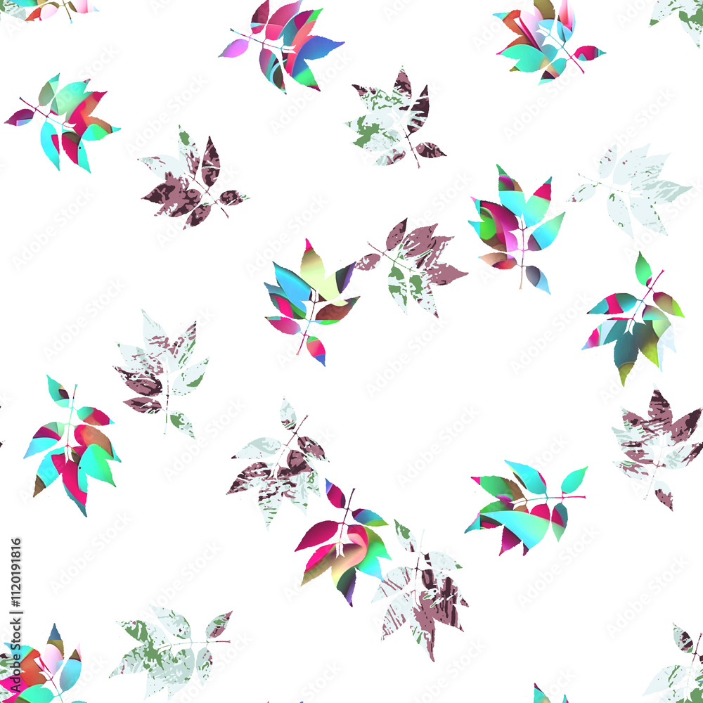 leaf seamless patterns leaf seamless patterns