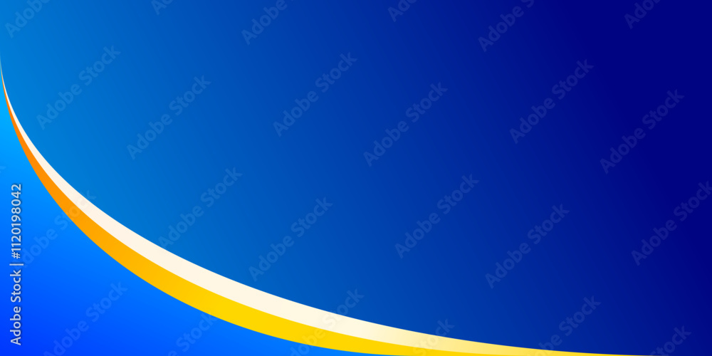 Obraz premium Blue abstract background with lines. Suitable for presentations, banners