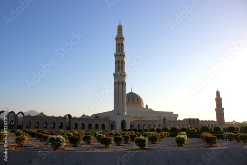 Oman Muscat Mutrah Sultan Qaboos mposque Mutrah bazar Oman sea photo