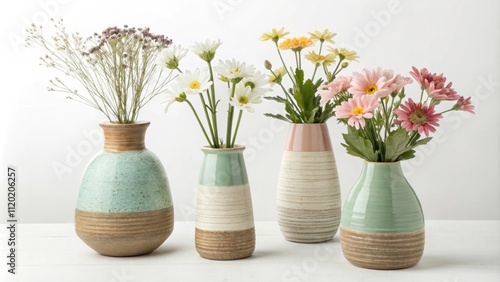 Wallpaper Mural Decorative accents include ceramic vases with earthy finishes each showcasing fresh blooms their colors harmonizing seamlessly with the surrounding palette bringing nature indoors Torontodigital.ca