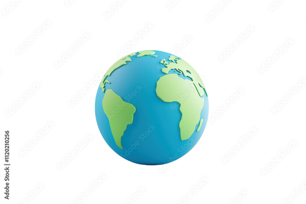 A colorful globe showcasing continents and oceans, representing the Earth in a vibrant and simplified manner. A colorful globe showcasing continents and oceans, representing the Earth in a vibrant and simplified manner.