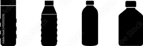 Bottle icon set. Bottle vector icon. Vector illustration