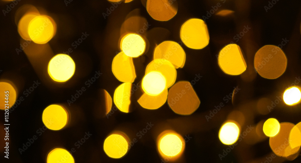 Photo of holiday lights lit up in different colors Photo of holiday lights lit up in different colors