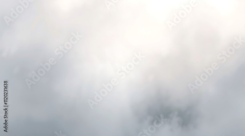 Misty Morning Sky: Soft, ethereal cloudscape in shades of grey and white, perfect for backgrounds or mood setting. 