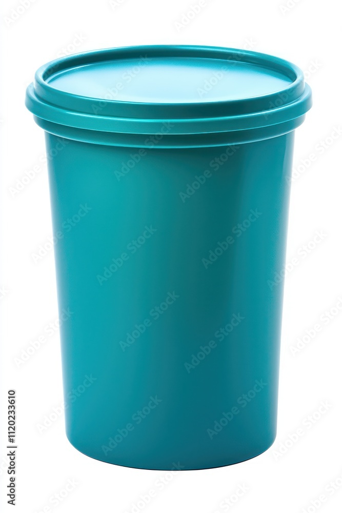 PNG Storage container with a lid in teal color. PNG Storage container with a lid in teal color.