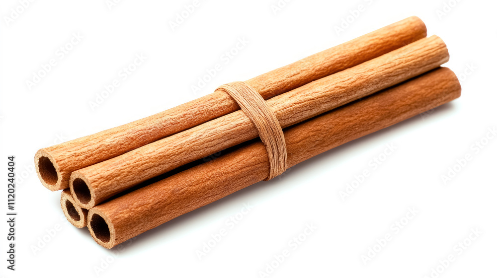 Warm cinnamon sticks wrapped together create a rustic display of spice, inviting sensory exploration of flavor and aroma through culinary adventures Warm cinnamon sticks wrapped together create a rustic display of spice, inviting sensory exploration of flavor and aroma through culinary adventures