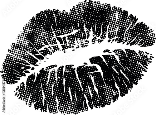 lif halftone stipple effect, for grunge punk y2k collage vintage design vector art