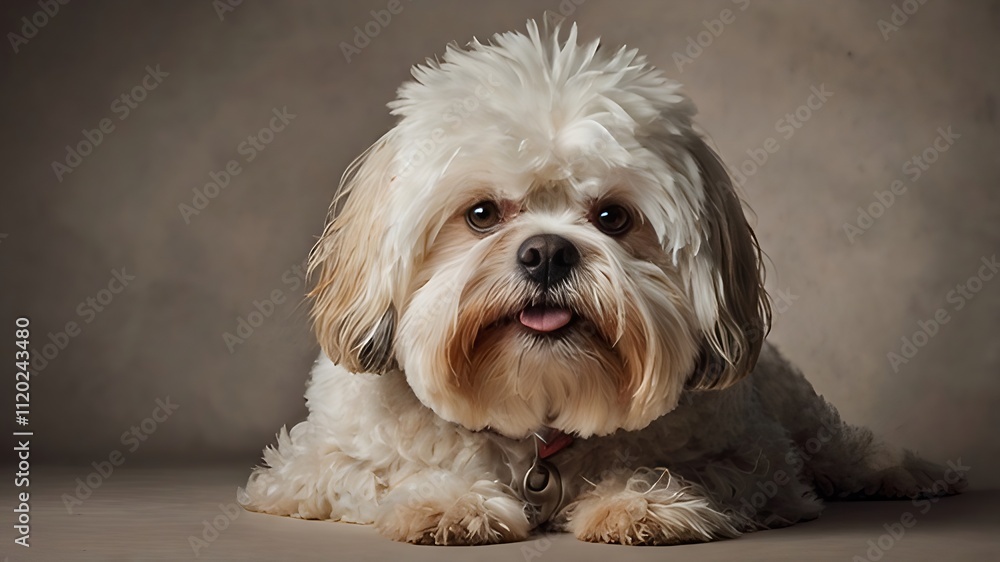 shih tzu dog portrait shih tzu dog portrait