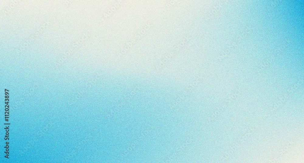 Light sky blue with white wave grainy abstract background with copy space for design Light sky blue with white wave grainy abstract background with copy space for design