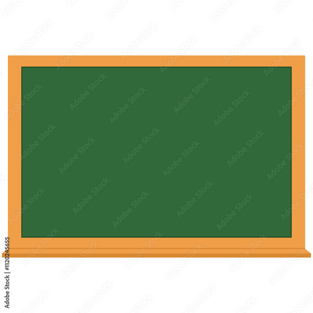 chalkboard with wooden frame illustration chalkboard with wooden frame illustration