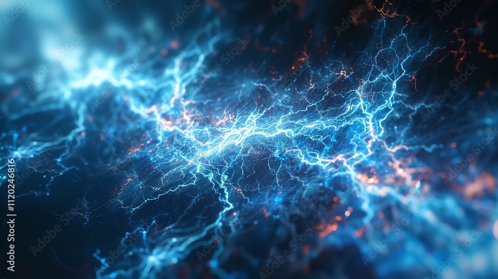 Modern abstract digital 3D background. Copy space. Based on Generative AI Modern abstract digital 3D background. Copy space. Based on Generative AI