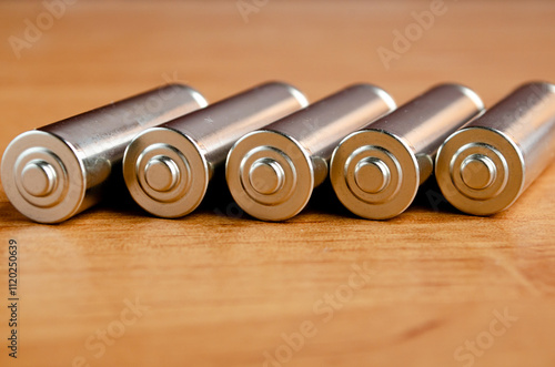 Salt, alkaline battery, finger battery