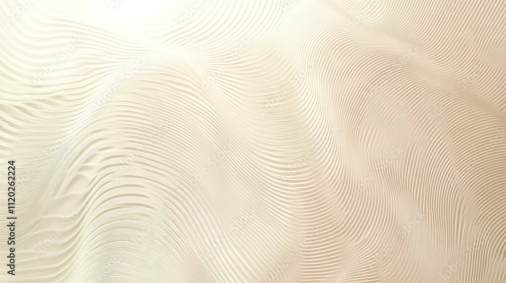 Abstract Wavy Texture in Soft Neutral Tones Abstract Wavy Texture in Soft Neutral Tones