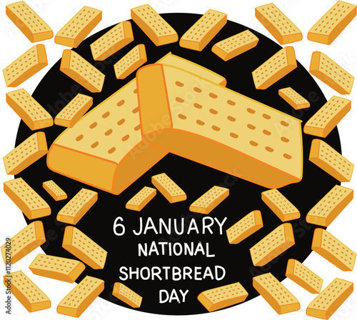 National walkers shortbread day is celebrated every year on 6 january.