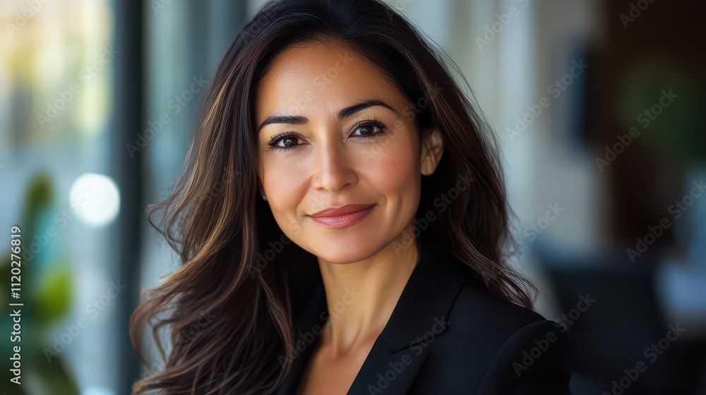 Confident Businesswoman in Professional Attire Confident Businesswoman in Professional Attire