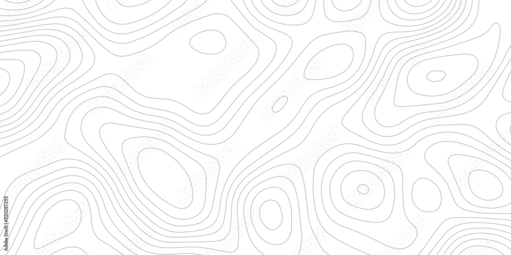 Topographic map background. Geographic mountain relief. Topo contour map on white background. geographic line map. Vector illustration. Seamless ornament design. Topographic map background. Geographic mountain relief. Topo contour map on white background. geographic line map. Vector illustration. Seamless ornament design.