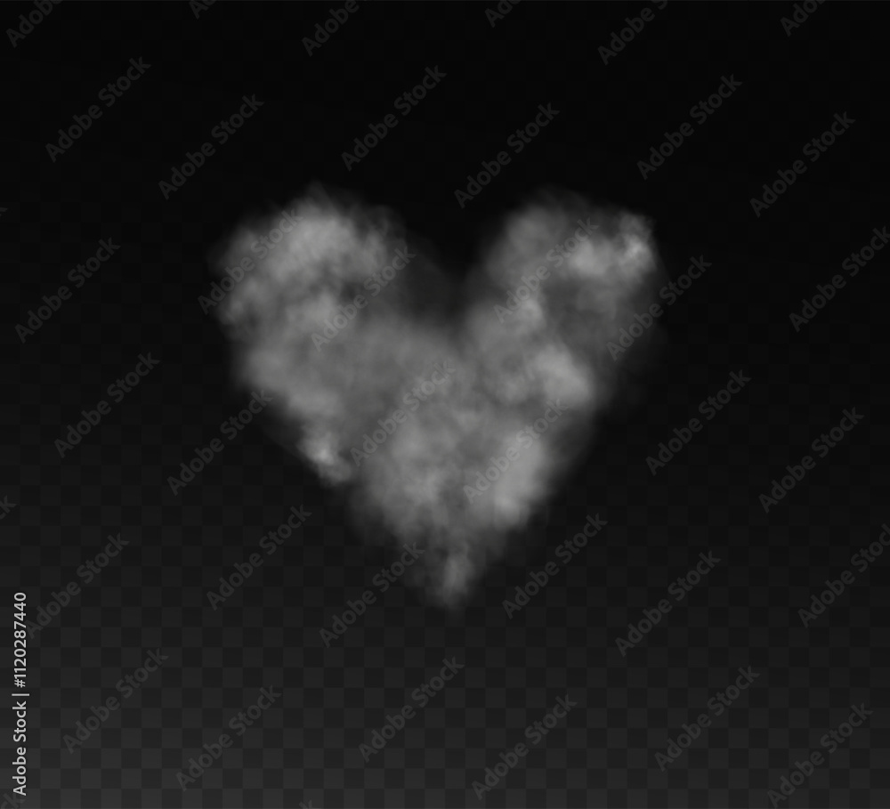 Heart shaped smoke effect, sign of love, smoke hearts, love. White waves of smoke from hot drink, coffee, cigarettes, tea or food. Mockup of fog with swirls. Heart shaped smoke effect, sign of love, smoke hearts, love. White waves of smoke from hot drink, coffee, cigarettes, tea or food. Mockup of fog with swirls.