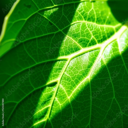 Symmetrical Leaf Veins 