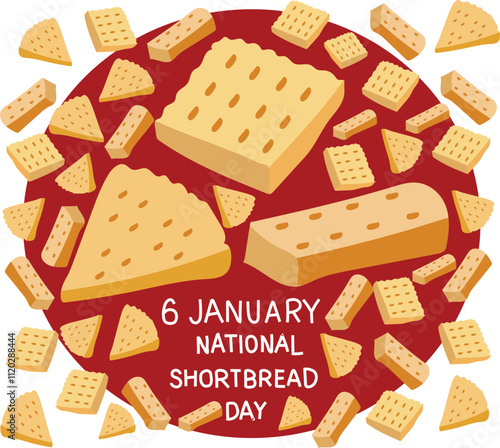 National walkers shortbread day is celebrated every year on 6 january.