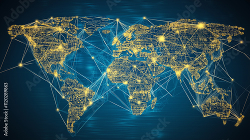 Transforming supply chain management with blockchain technologya global perspective on connectivity and innovation photo