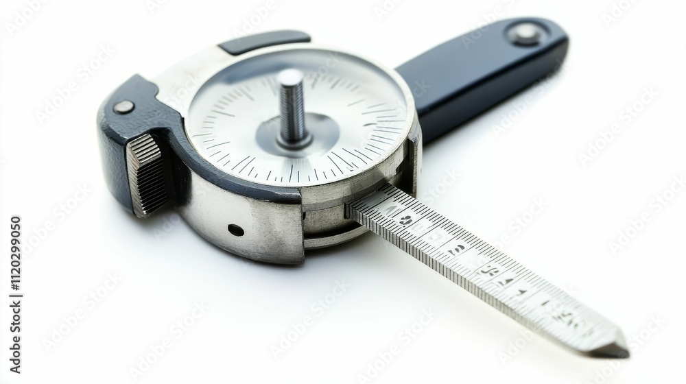 Precision measuring device; dial, scale, metal. Precision measuring device; dial, scale, metal.