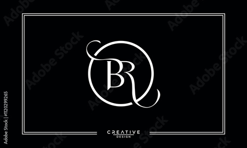 BR, RB, B, R, Abstract Letters Logo Monogram