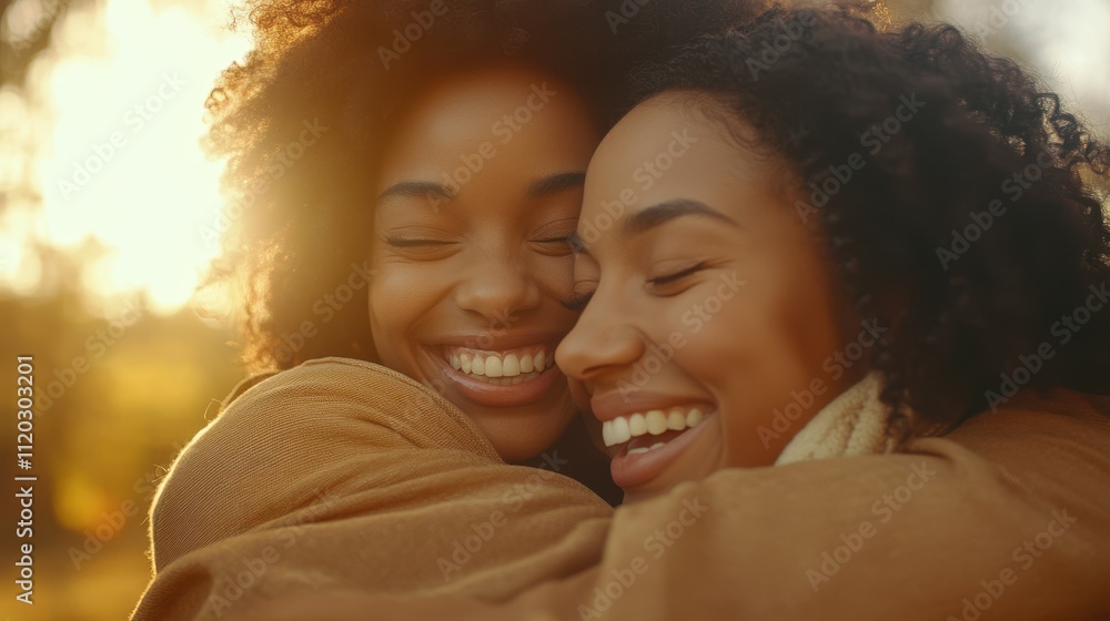 The Joyful Embrace of Friends The Joyful Embrace of Friends