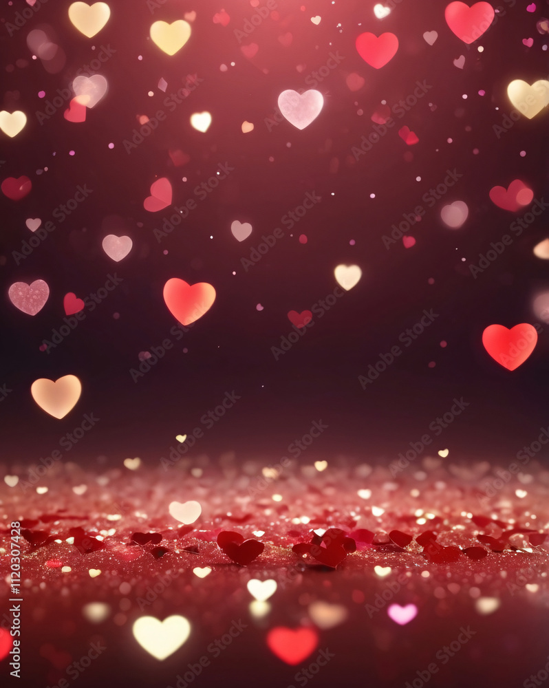 Happy Valentine's Day Abstract Background Happy Valentine's Day Abstract Background