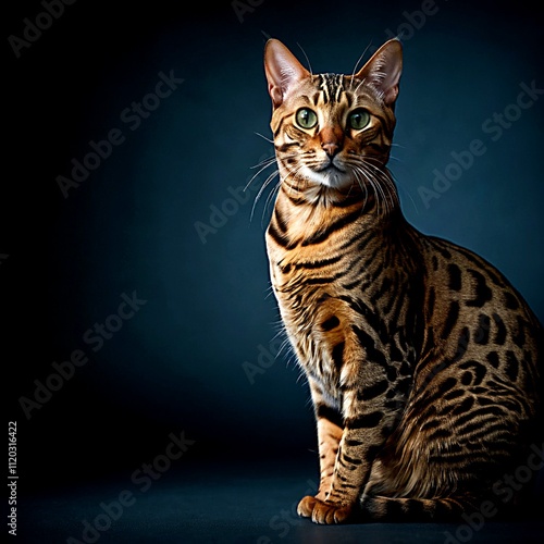 Bengalkatze Portrait photo