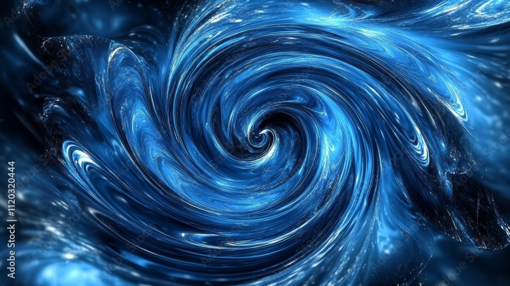 A swirling, blue wave pattern against a dark, tech-inspired background. A swirling, blue wave pattern against a dark, tech-inspired background.