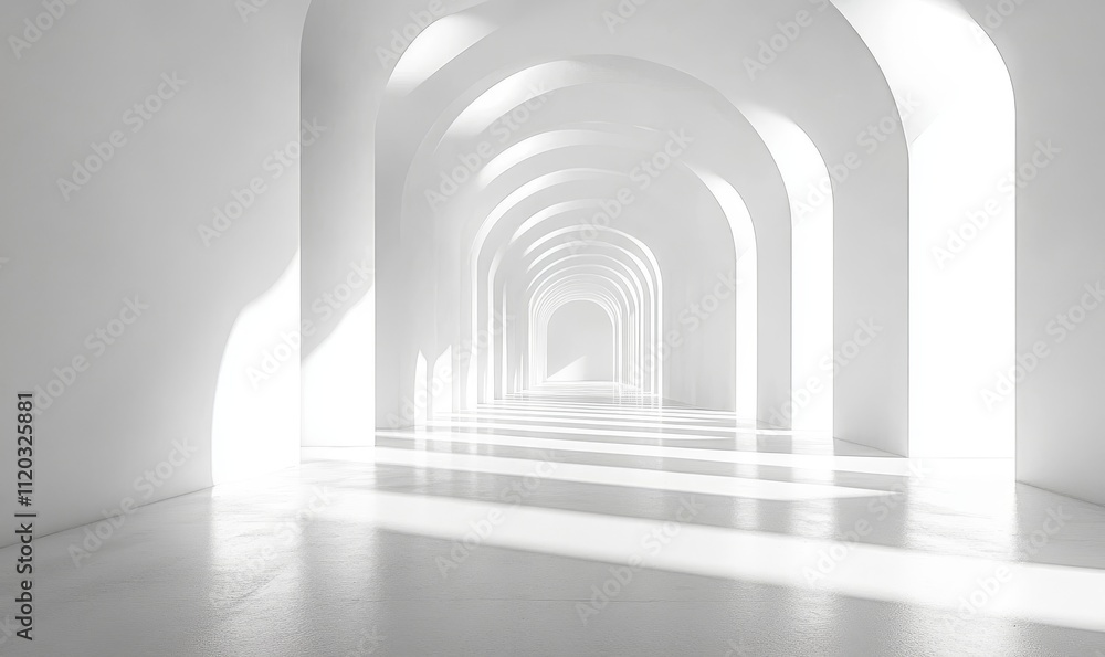 3D Light White Background, Generative AI 3D Light White Background, Generative AI
