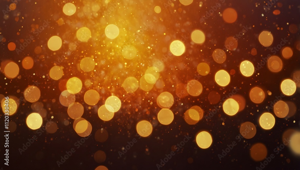 Warm golden lights and circles on a dark background.
Warm golden lights and circles on a dark background.