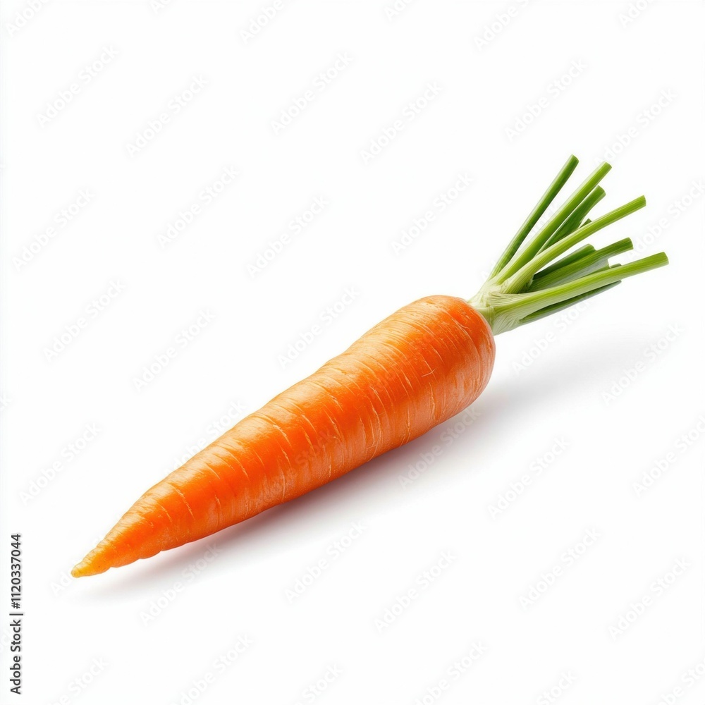 Fresh Carrot Isolated on White Background Fresh Carrot Isolated on White Background
