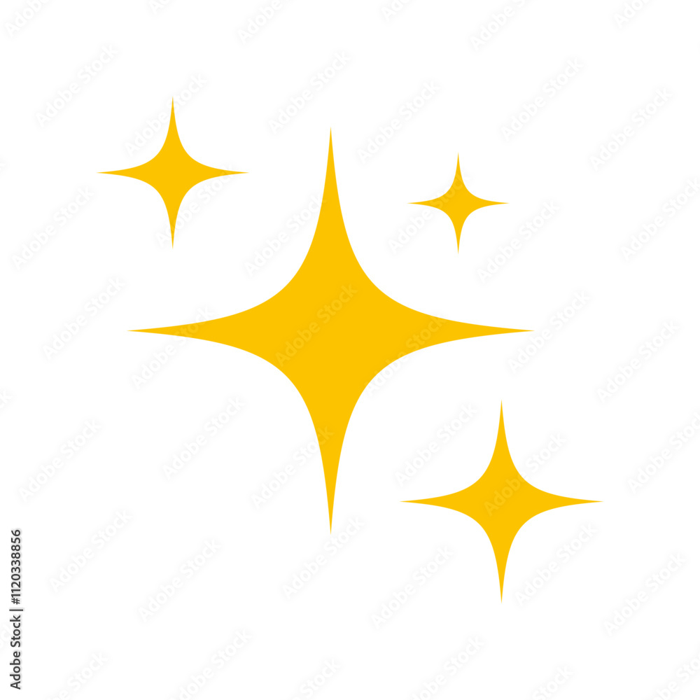 Star sparkles icon Star sparkles icon