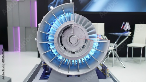 This is a groundbreaking Futuristic Turbo Engine Model featuring stunning LED Highlights. Media