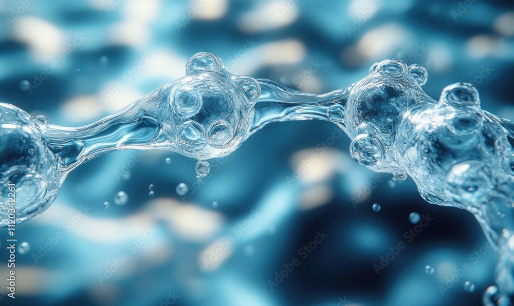 Water Droplets Abstract Water Droplets Abstract