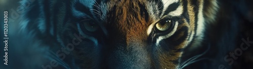 Majestic Tiger Close Up Reveals Powerful Eyes