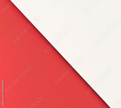 Free Download Minimal white and red abstract geometric background - GFXLoad