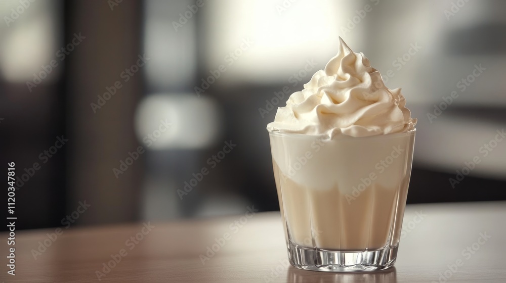 Creamy Coffee Delight: Indulge in a Whipped Coffee Treat - Rich coffee, creamy texture, sweet indulgence, perfect treat, cafe ambiance Creamy Coffee Delight: Indulge in a Whipped Coffee Treat - Rich coffee, creamy texture, sweet indulgence, perfect treat, cafe ambiance