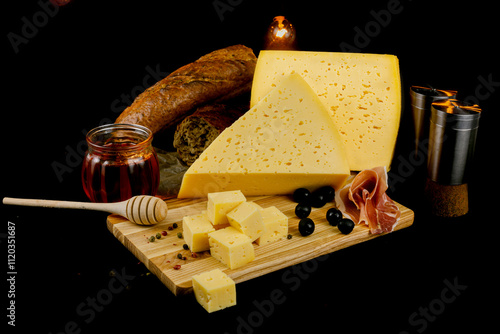 Gourmet delight: cheese in all its glor photo