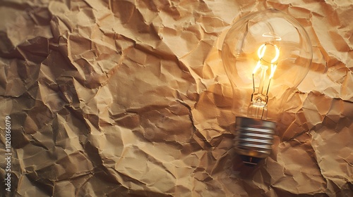 Business social accountability is paper based light bulb ethical company photo