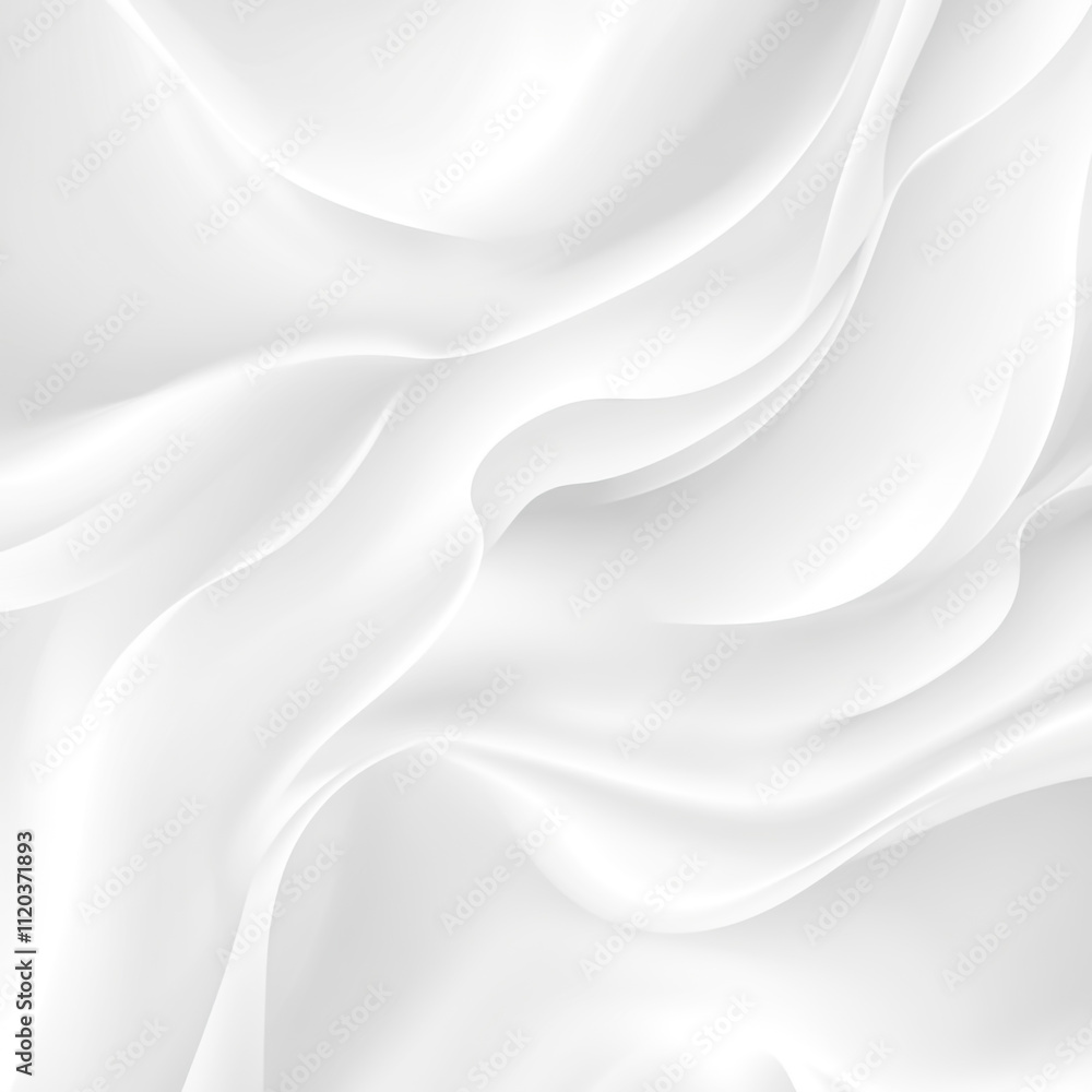 Abstract Wavy White Background with Soft Textures and Fluid Patterns Abstract Wavy White Background with Soft Textures and Fluid Patterns