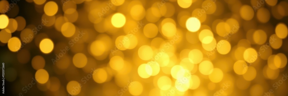 Bright golden bokeh background creating a warm and festive atmosphere during the evening celebration Bright golden bokeh background creating a warm and festive atmosphere during the evening celebration