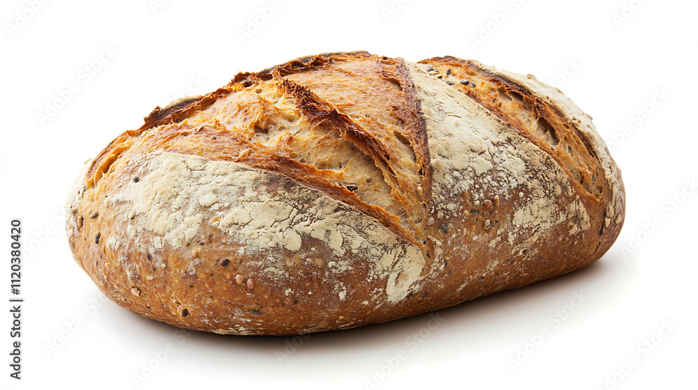 loaf of bread isolated on white background loaf of bread isolated on white background
