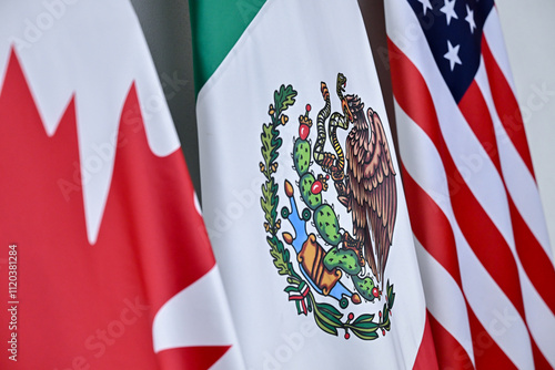 North American flags