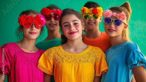 Niños woke, con vestuarios coloridos. Progresismo y modernidad decadente.