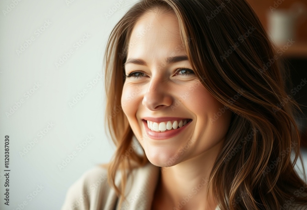 Portrait of a happy female Portrait of a happy female