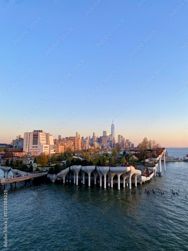 Fototapeta premium city harbour