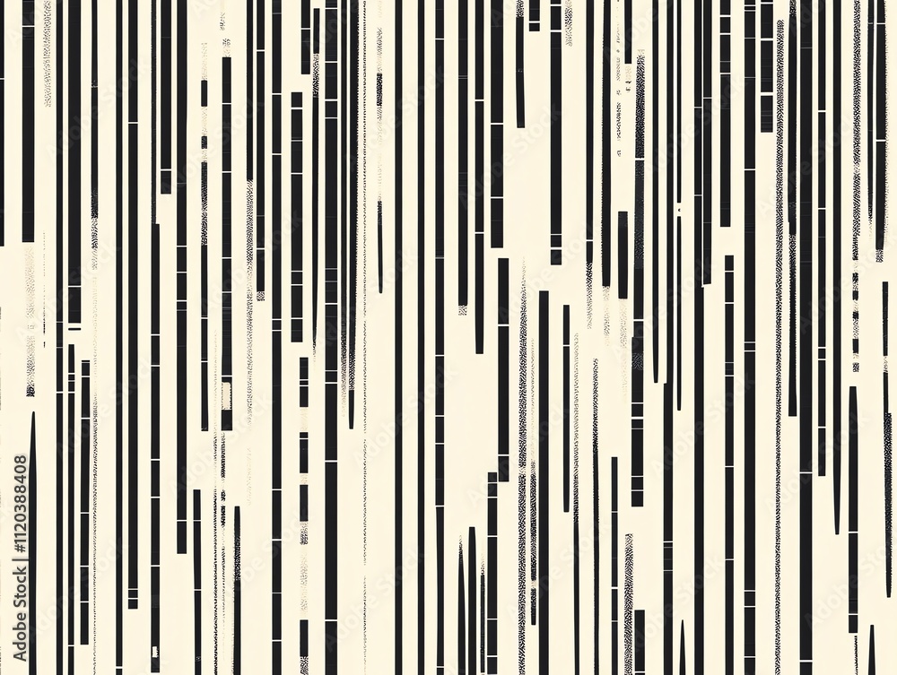 vertical black lines of varying thickness on a neutral beige background vertical black lines of varying thickness on a neutral beige background